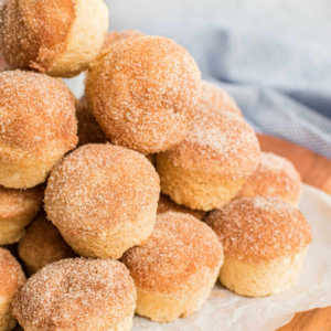Cinnamon Sugar Mini Muffins
