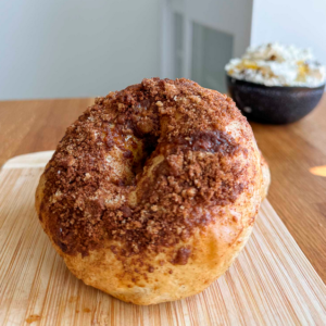 Cinnamon Crunch Bagel