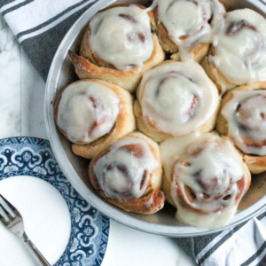 Frosted Cinnamon Roll