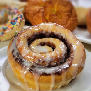 Glazed Cinnamon Roll