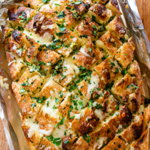 Garlic & Cheese Focaccia